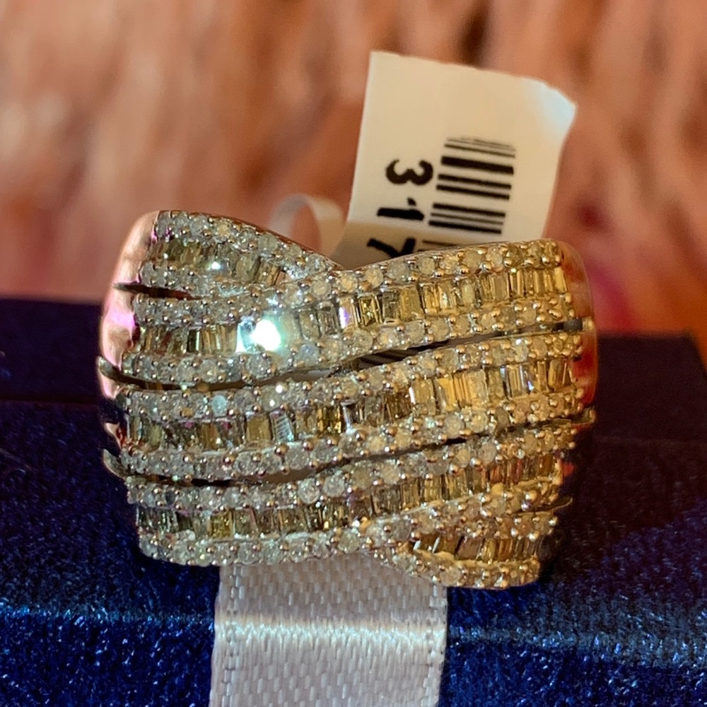 SOLD! 1.00 Carat Cluster Natural Champagne Diamond